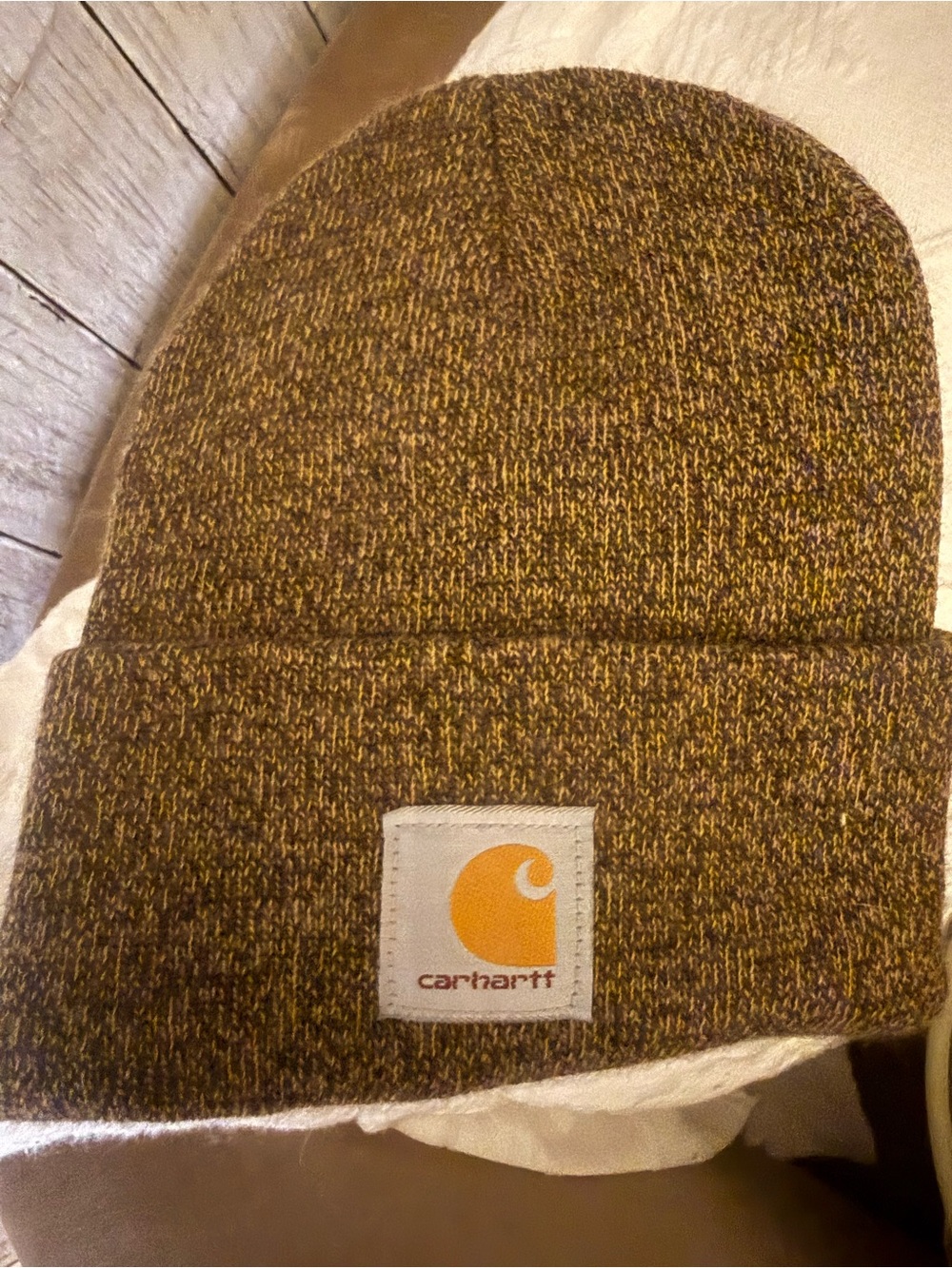 Men’s Carhartt A18 Marbled Beanie Hat Winter